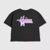 Çocuk Hannah Montana Glam Logo Desenli Tişört
