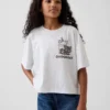 Çocuk Hello Kitty Oversized Kutu Kesim Tişört