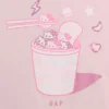 Çocuk Hello Kitty Oversized Kutu Kesim Tişört