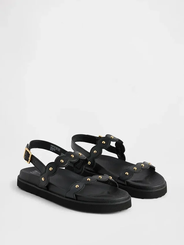 Çocuk Çivili Slingback Sandaletler