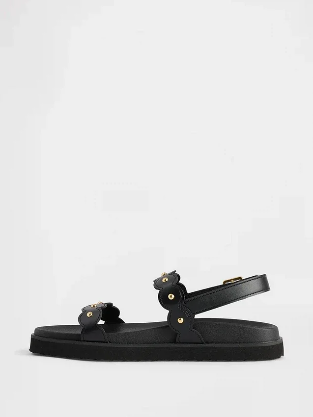 Çocuk Çivili Slingback Sandaletler