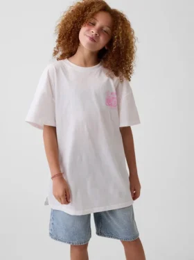 Çocuk Jeep Oversized Tişört
