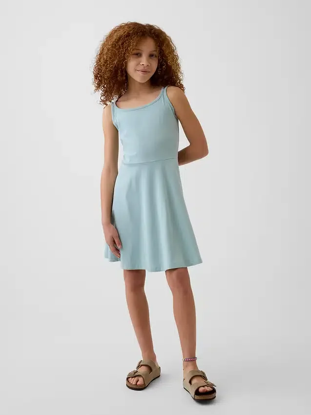 Çocuk Jersey Tank Elbise