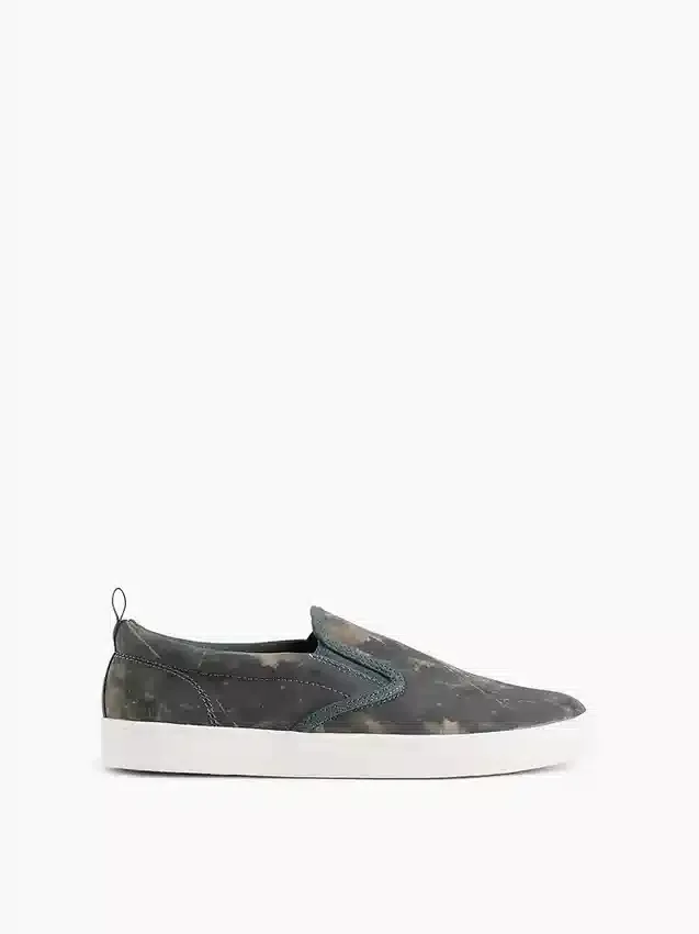 Çocuk Kanvas Kamuflaj Slip-On Spor Ayakkabılar