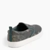 Çocuk Kanvas Kamuflaj Slip-On Spor Ayakkabılar