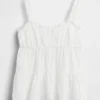 Çocuk Katlı Delikli Tank Top