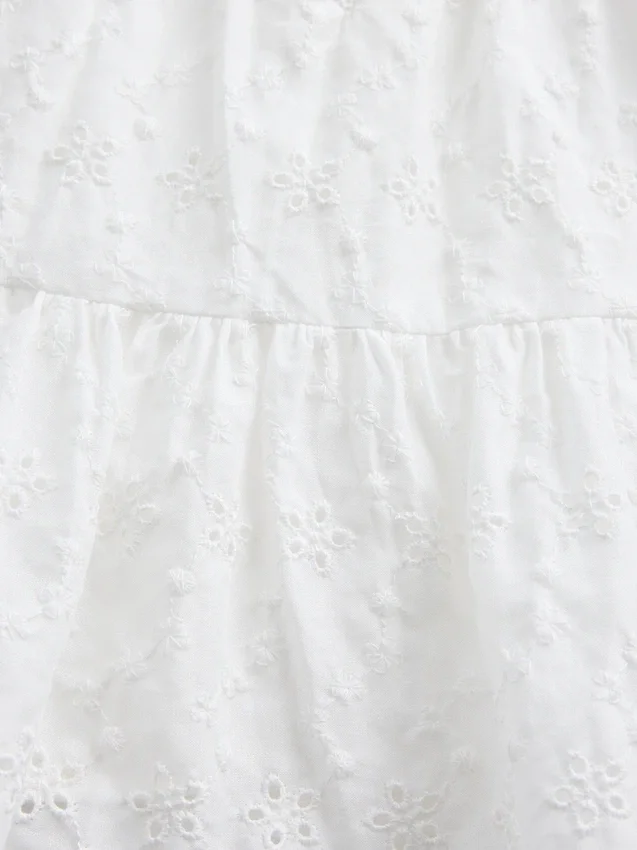 Çocuk Katlı Delikli Tank Top