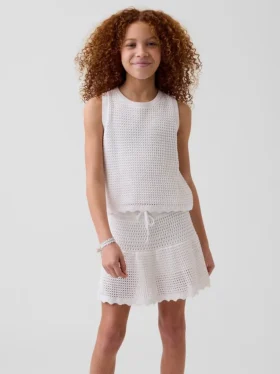 Çocuk Katlı Tığ İşi Skort