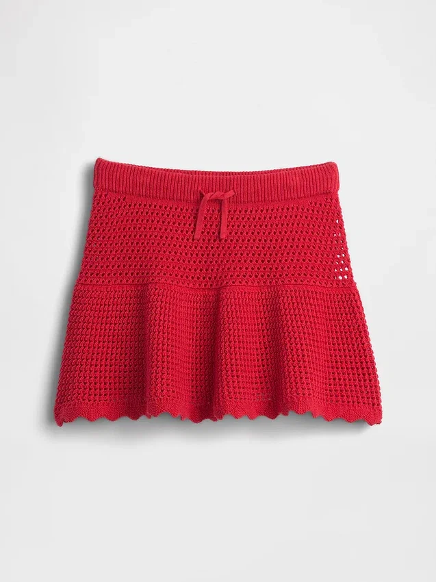 Çocuk Katlı Tığ İşi Skort