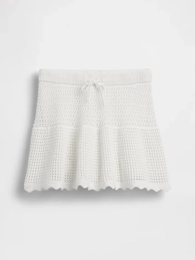 Çocuk Katlı Tığ İşi Skort