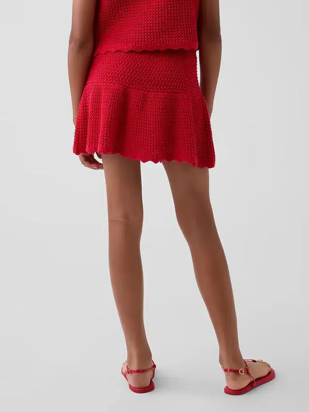 Çocuk Katlı Tığ İşi Skort