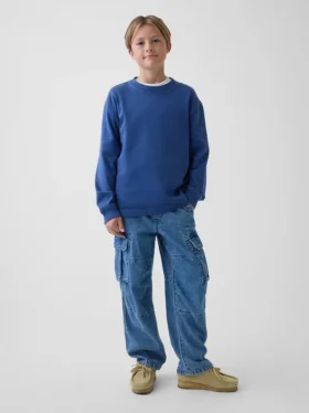 Çocuk Kolay Kargo Jean'leri