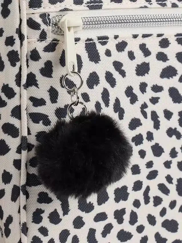 Çocuk Leopar Desenli Öğle Yemeği Çantası
