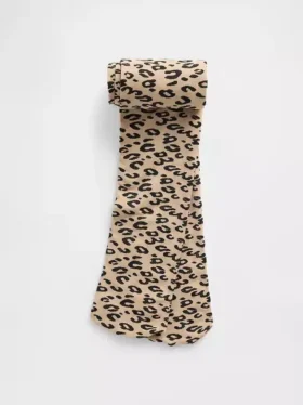 Çocuk Leopar Desenli Tayt