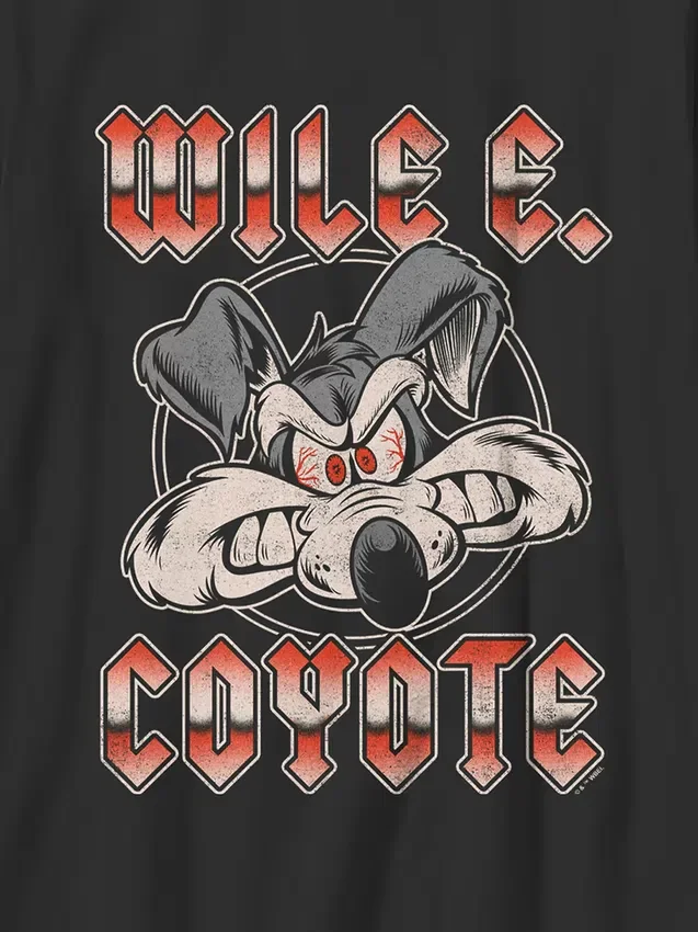 Çocuk Looney Tunes Metal Wile E Grafikli Tişört