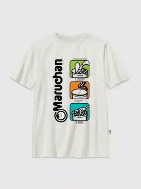 Çocuk Maruchan Pop Art Desenli Tişört