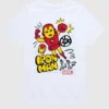 Çocuk Marvel Iron Man Doodle Şortlar İçin Grafik Tişört