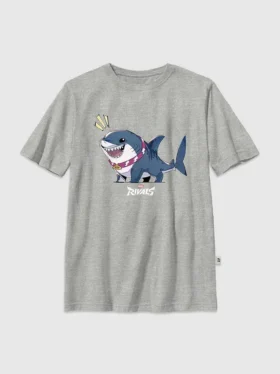 Çocuk Marvel Rivals Jeff the Shark Grafik Tişört