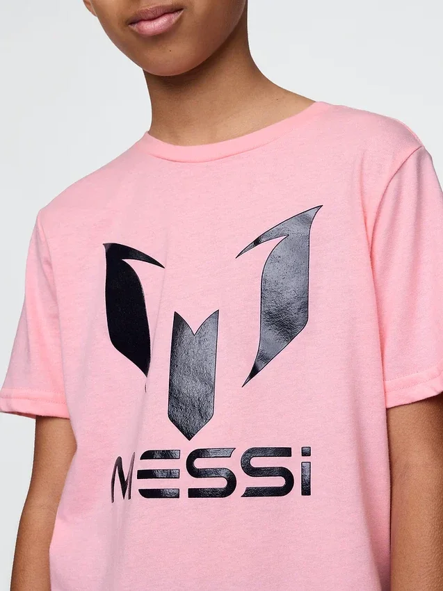 Çocuk Messi Desenli Tişört