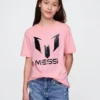 Çocuk Messi Desenli Tişört