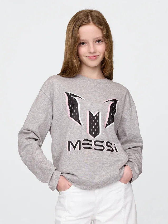 Çocuk Messi Desenli Tişört