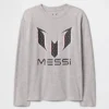 Çocuk Messi Desenli Tişört