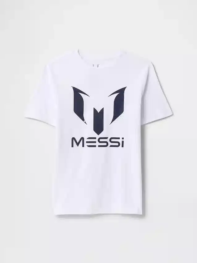 Çocuk Messi Desenli Tişört