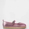 Çocuk Metalik Mary Jane Espadril Ayakkabılar