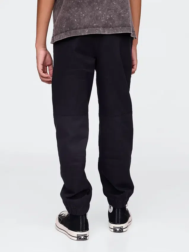 Çocuk Üniforma Geniş Kesim Jogger Pantolon