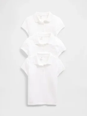 Çocuk Üniforma Polo Gömlek (3'lü Paket)
