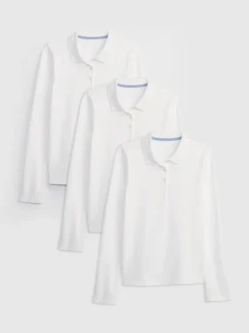Çocuk Üniforma Polo Gömlek (3'lü Paket)