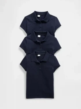Çocuk Üniforma Polo Gömlek (3'lü Paket)