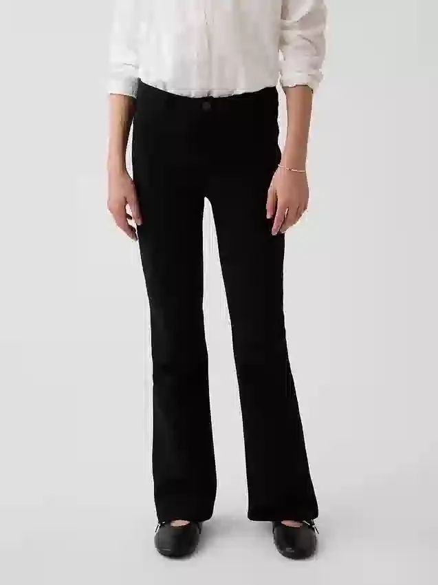 Çocuk Üniforma Ponte Geniş Paça Pantolon