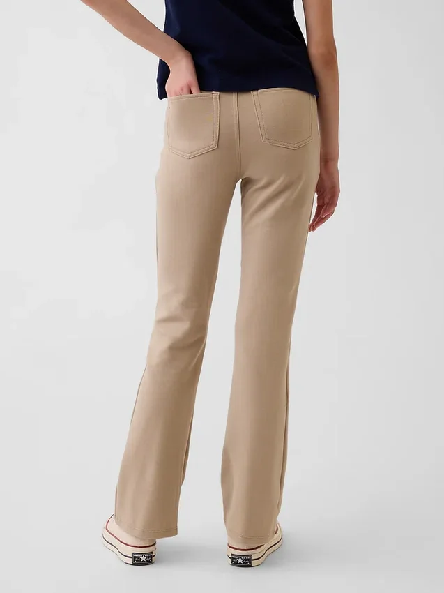 Çocuk Üniforma Ponte Geniş Paça Pantolon
