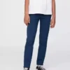 Çocuk Üniforma Skinny Haki Pantolon