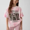 Çocuk Nirvana Oversized Tişört