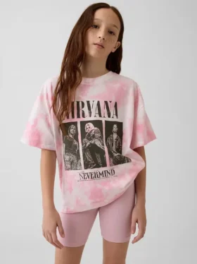 Çocuk Nirvana Oversized Tişört