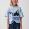 Çocuk Olivia Rodrigo Oversized Tişört