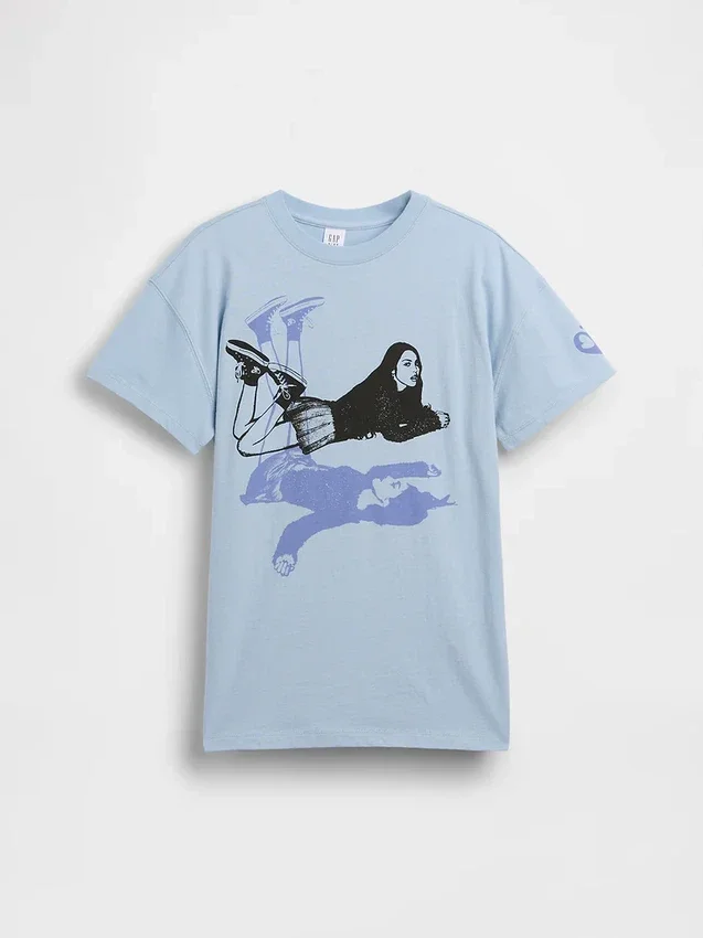 Çocuk Olivia Rodrigo Oversized Tişört