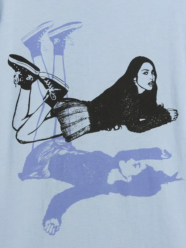 Çocuk Olivia Rodrigo Oversized Tişört