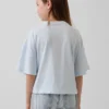 Çocuk Oversized Grafik Logolu Tişört