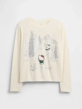 Çocuk Oversized Grafik Tişört