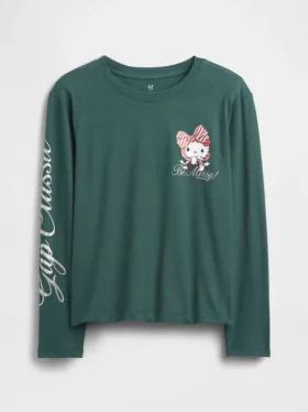 Çocuk Oversized Grafik Tişört