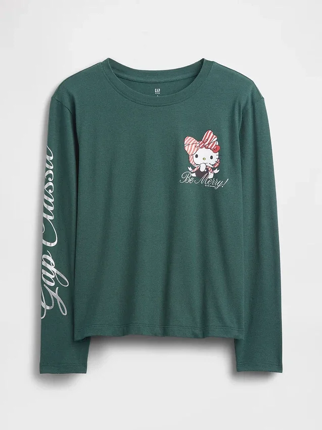 Çocuk Oversized Grafik Tişört
