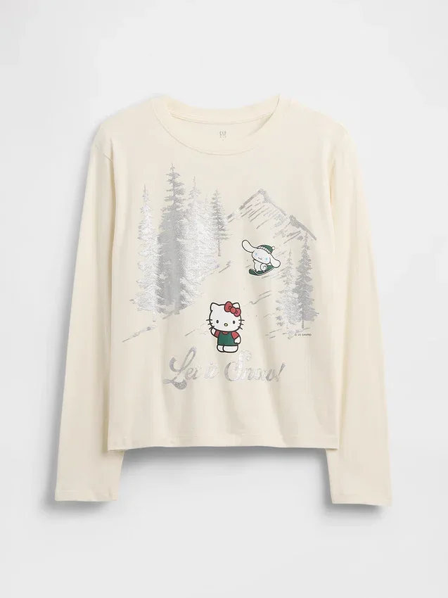 Çocuk Oversized Grafik Tişört