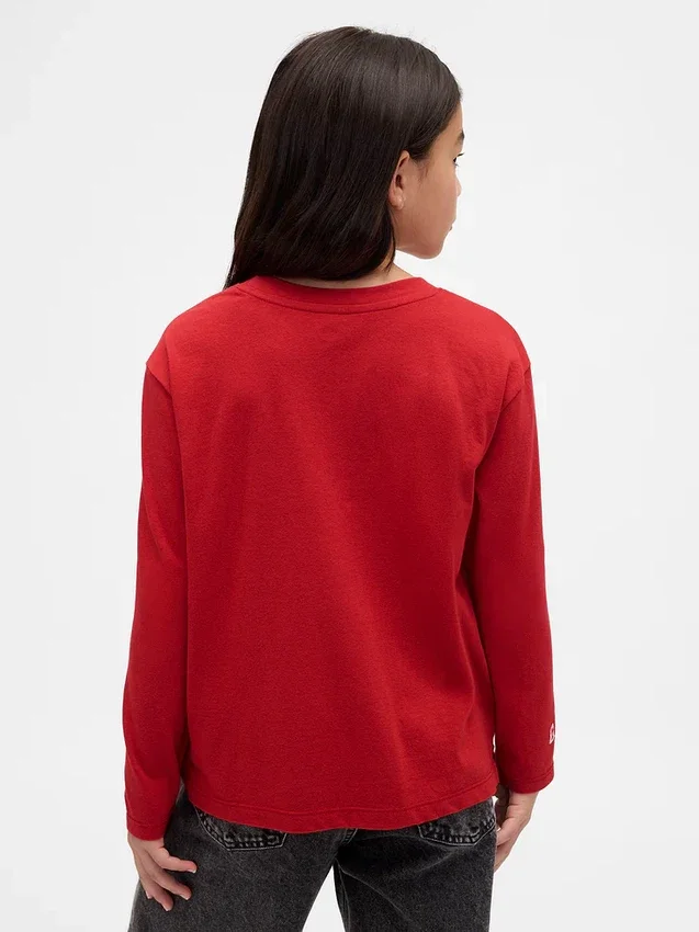 Çocuk Oversized Grafik Tişört
