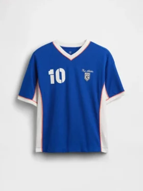 Çocuk Oversized Jersey Tişört