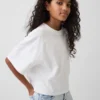 Çocuk Oversized Kutu Kesim Tişört