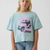 Çocuk Oversized Kutu Kesim Tişört