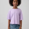 Çocuk Oversized Kutu Kesim Tişört